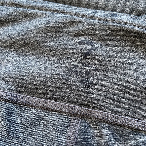 Z by Zella Leggings (Gray w/ Black Side Stripe) - Picture 3 of 4